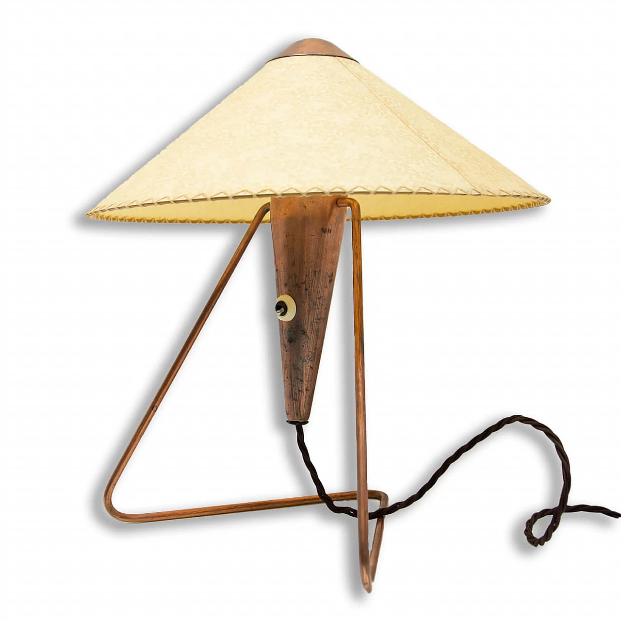 Tripod desk lamp by Helena Frantova for Okolo, 1950s 1