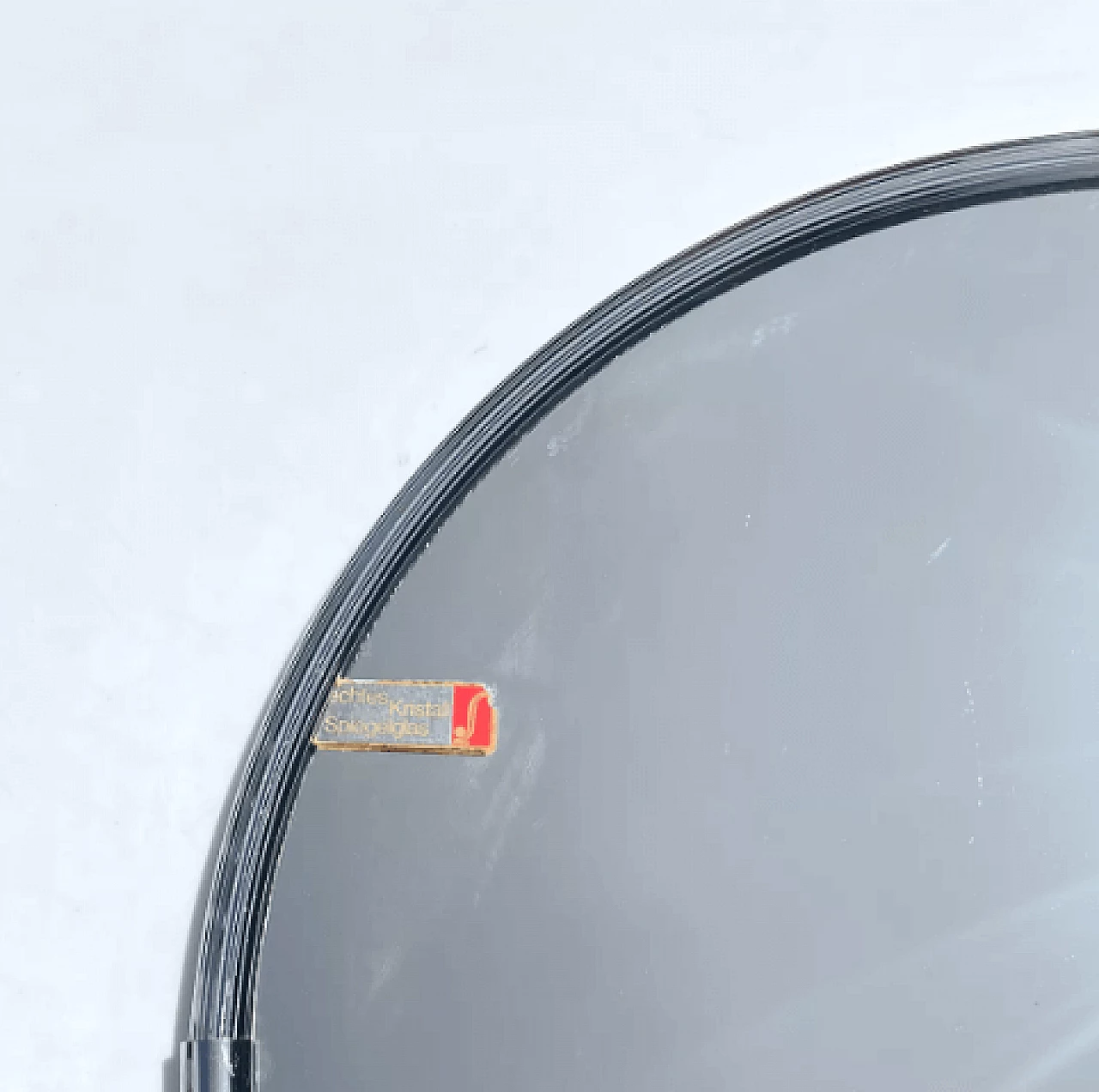 Specchio da parete in acciaio cromato di Planilux, anni '70 8