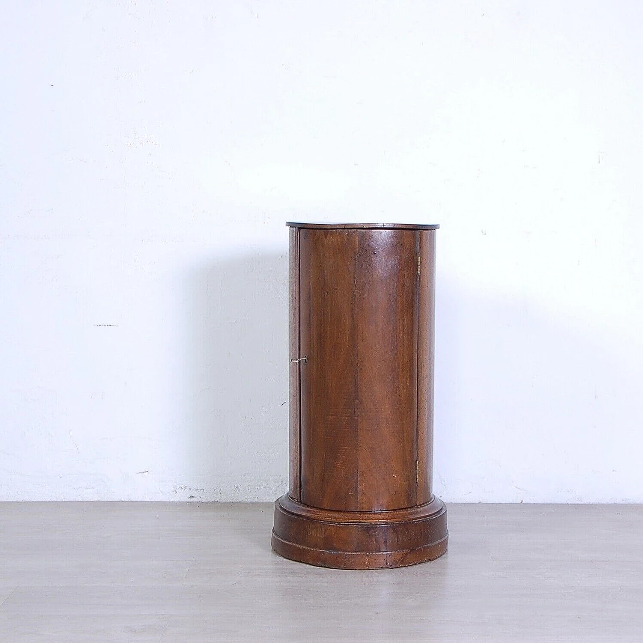 Empire wood column bedside table, second half of the 19th century 2