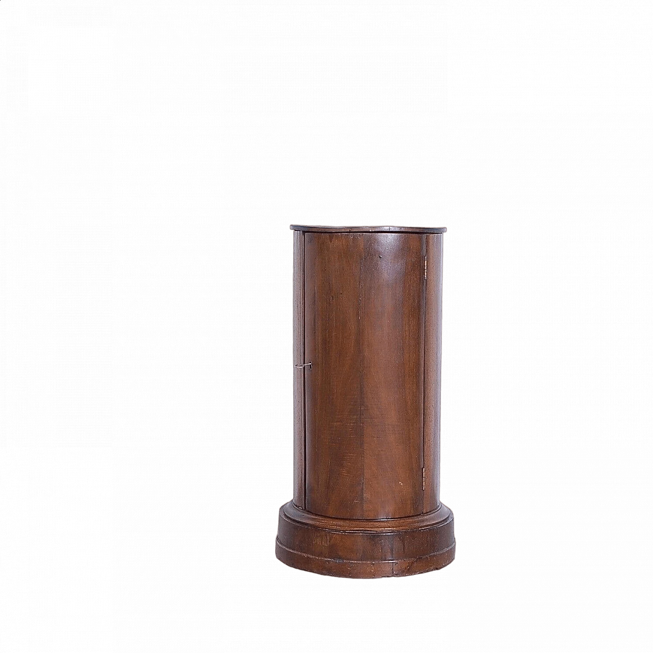 Empire wood column bedside table, second half of the 19th century 16