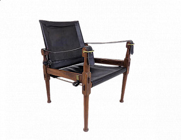 Roorkee Campaign Safari Chair by Hayat Brothers, 1960s