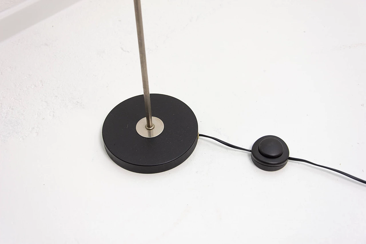 Lampada da terra cecoslovacca in metallo cromato, anni '60 13