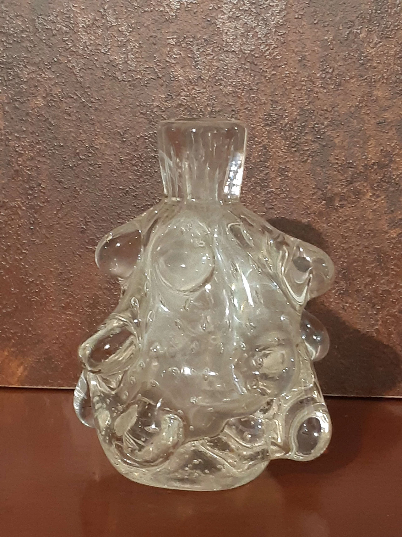 Glass Mugnoni vase by Barovier & Toso, 1930s 1