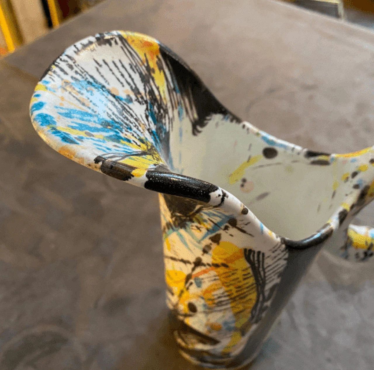 Ceramic pitcher by Maurizio Carbone for Ceramica Castelli, 1980s 3