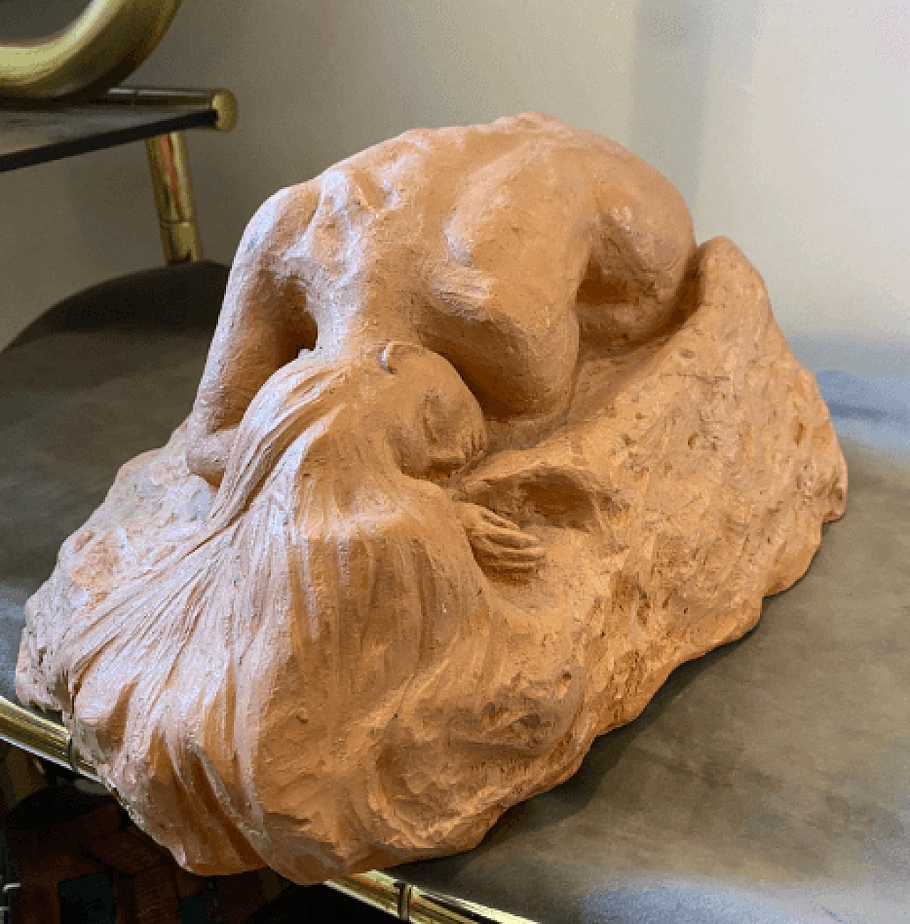 Terracotta sculpture of female nude by Tudisco, 1970s 3