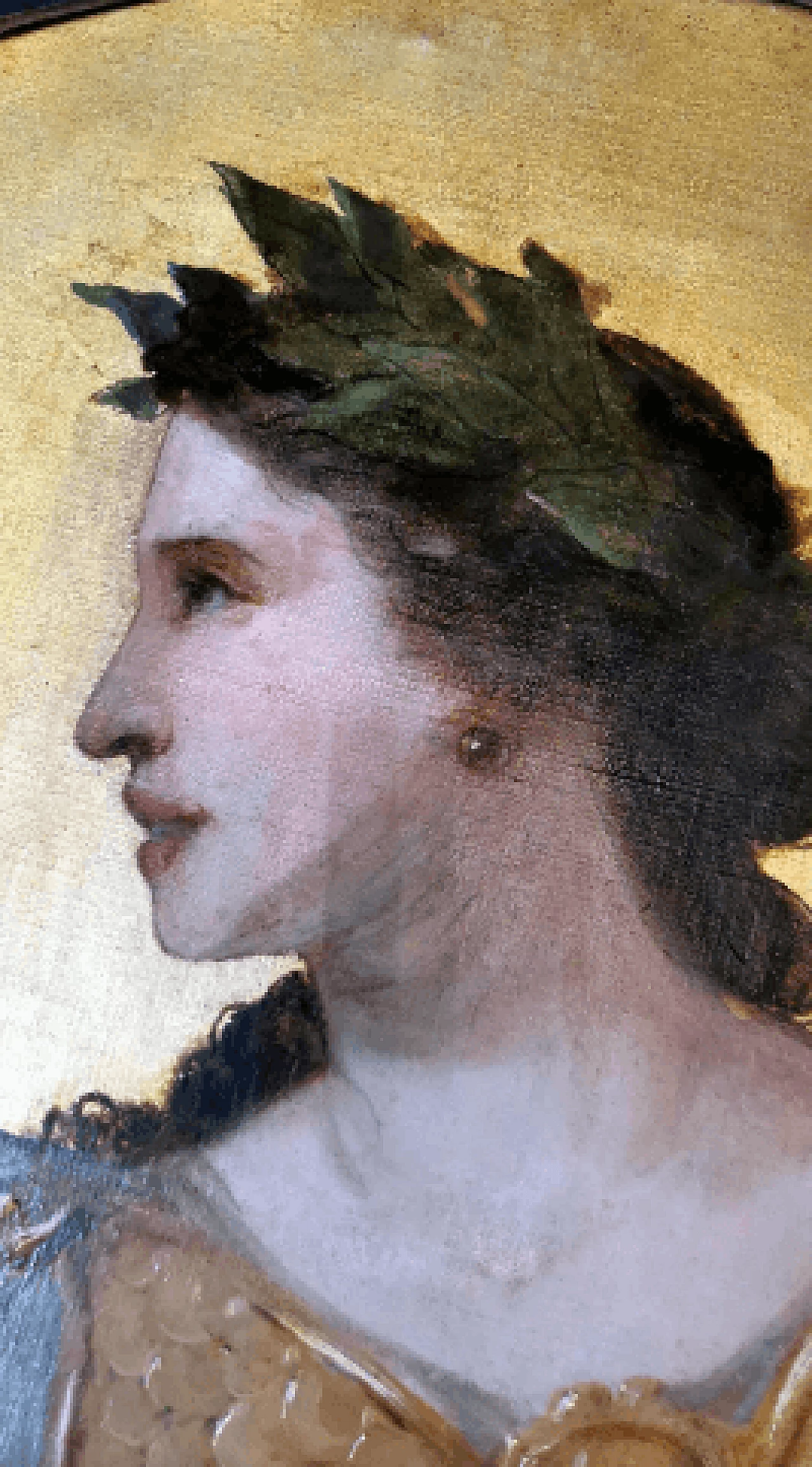 Calliope, dipinto a olio su tela, '800 16