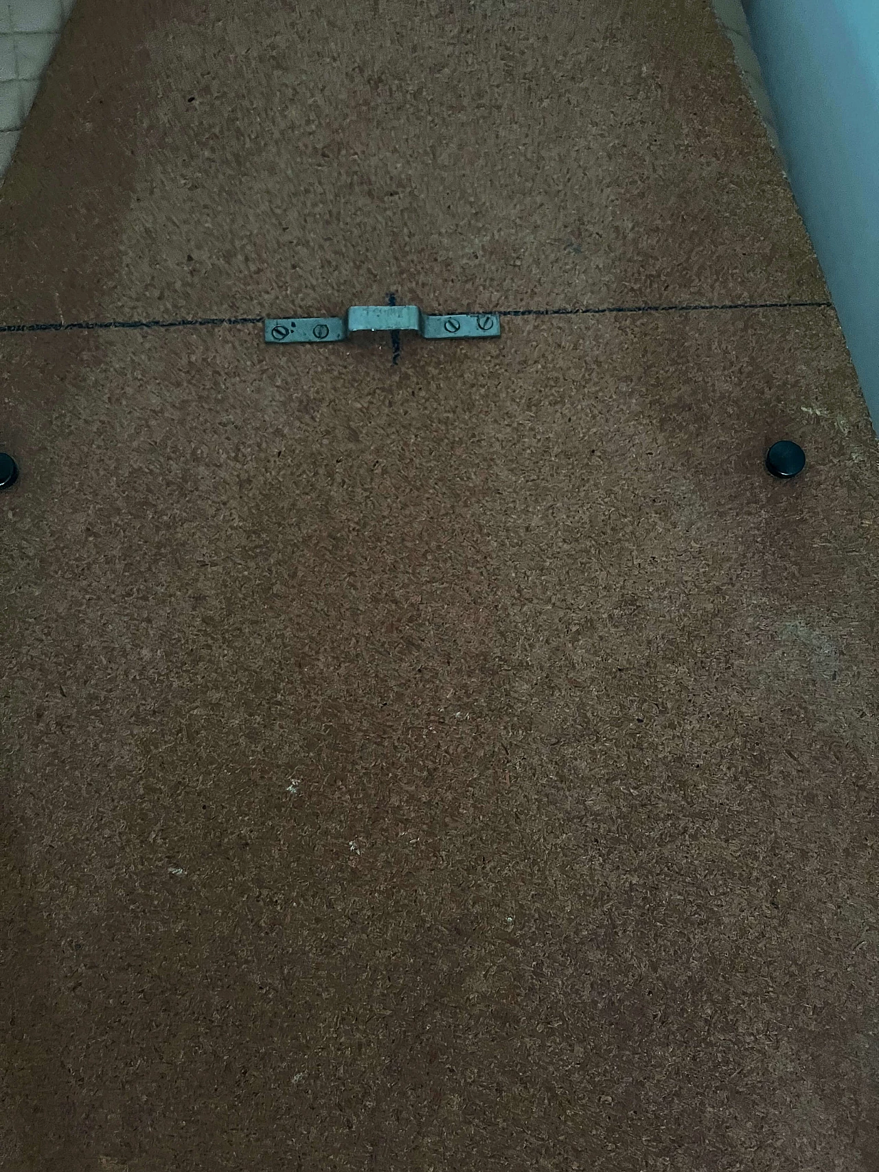 Specchio da parete scandinavo in teak, anni '60 8