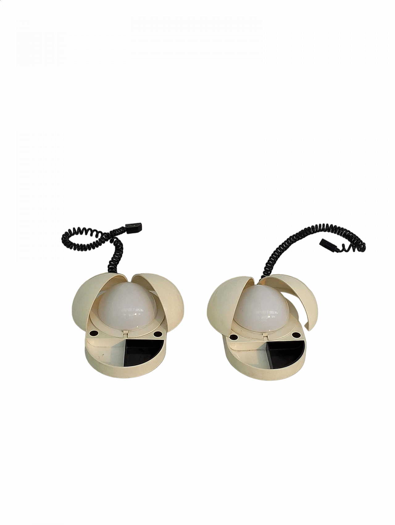 Pair of Tapira lamps by Gianemilio Piero and Anna Monti for Fontana Arte, 1970s 11