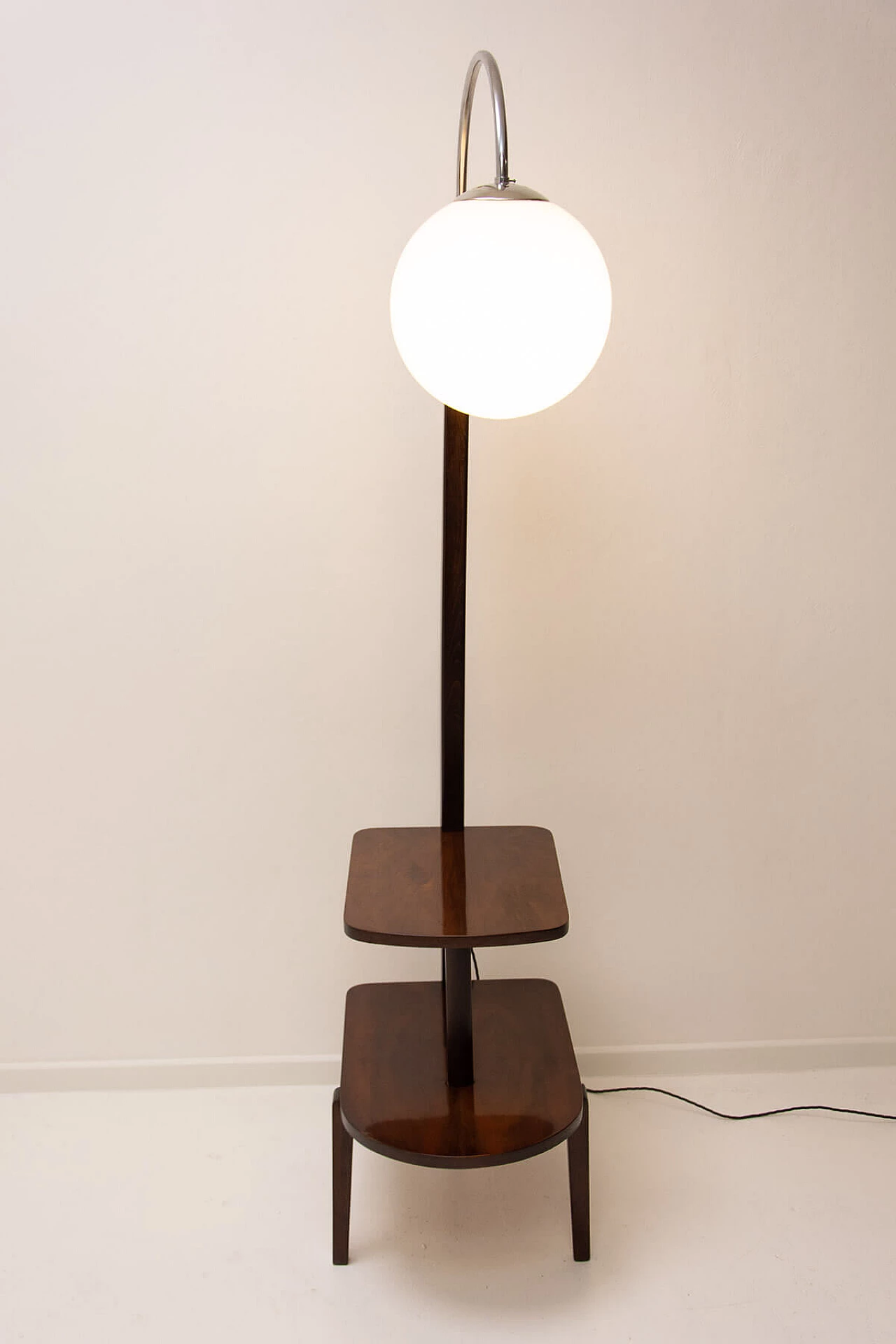 D-623 floor lamp with shelves by Thonet, 1930s 18