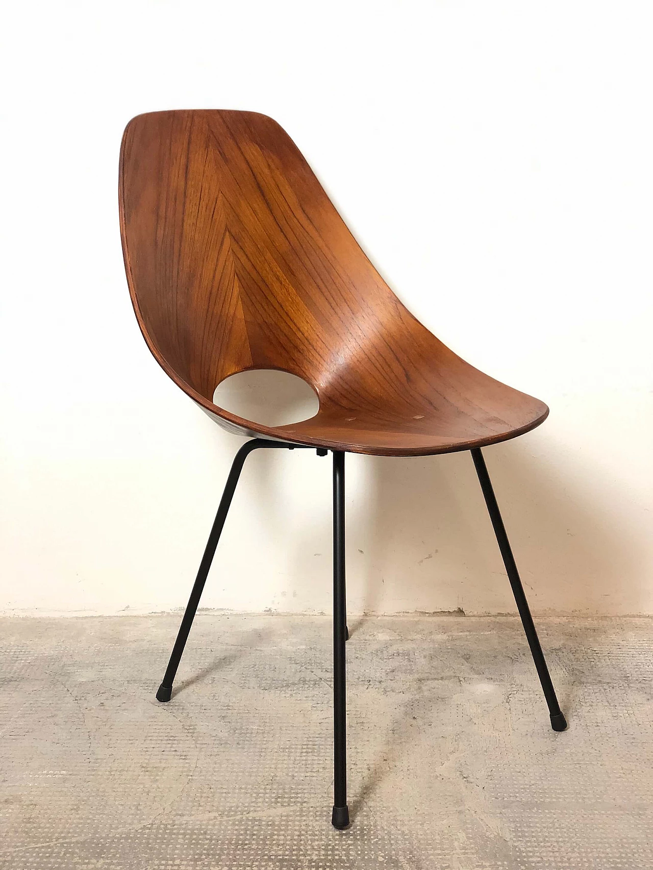 Bent plywood chair by Vittorio Nobili, 1950s 1