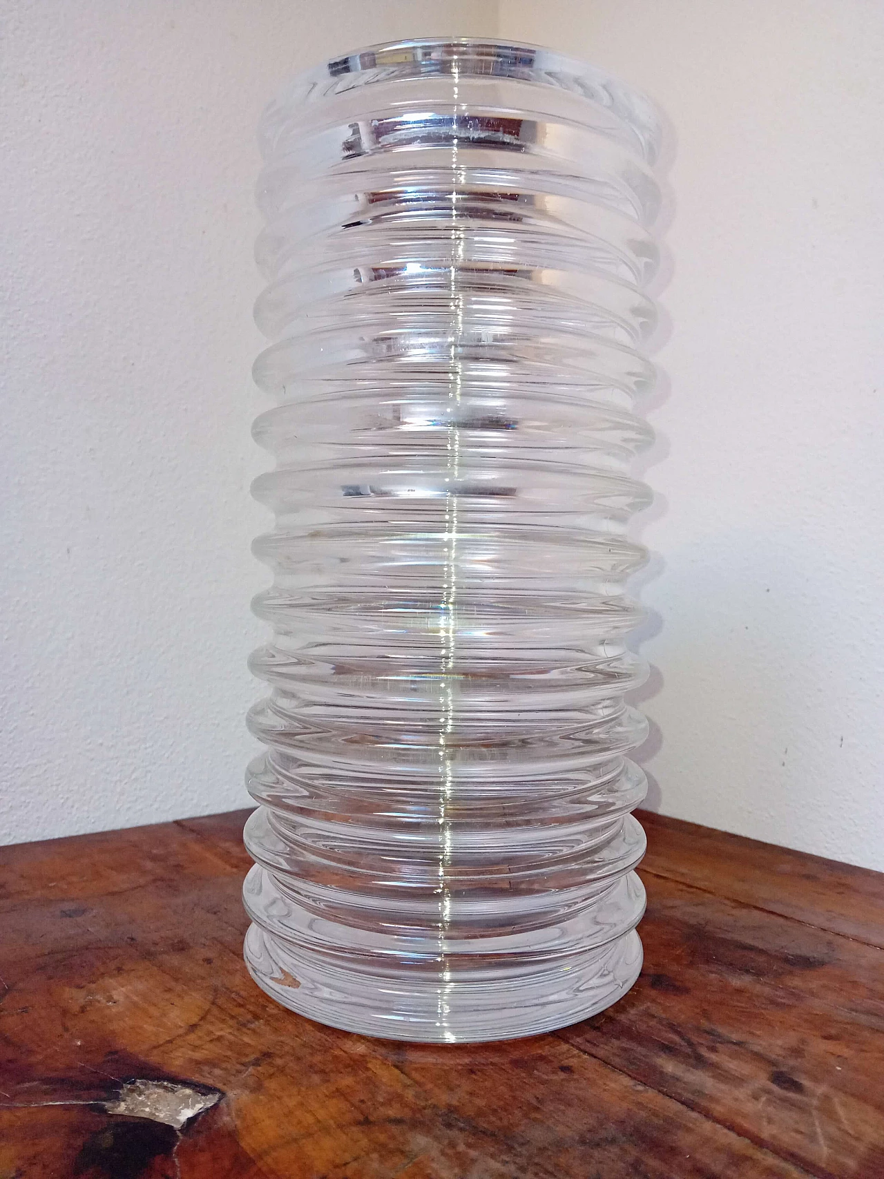 Wave glass vase by Sergio Asti for Arnolfo di Cambio, 1960s 4