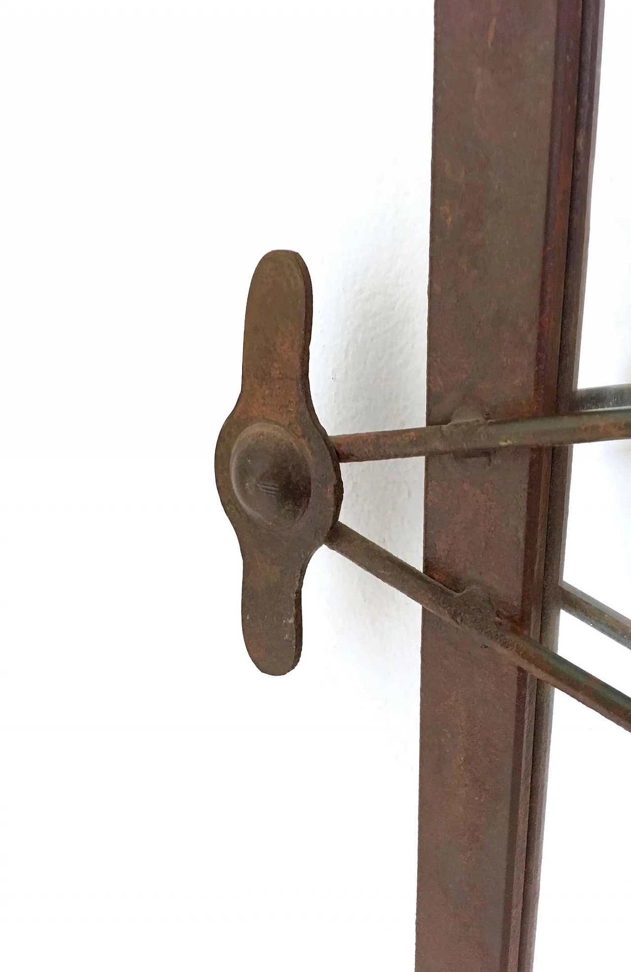 Specchio da parete con cornice in ferro, anni 2000 4