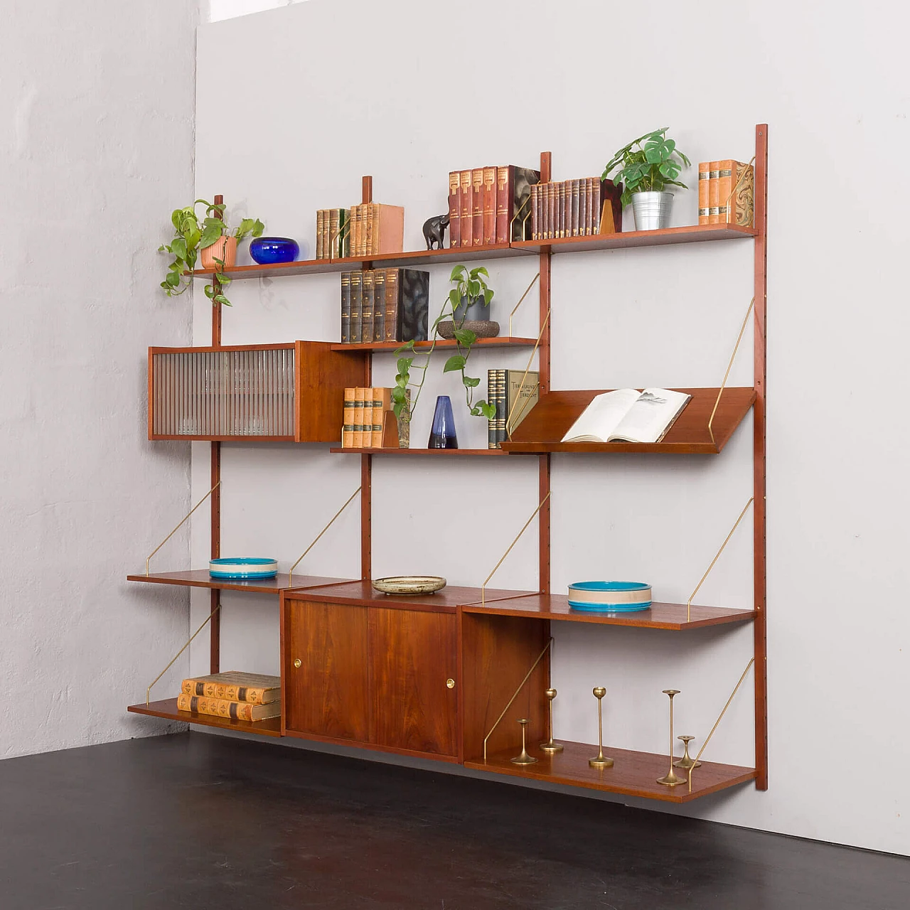 Libreria PS System di Preben Sorensen per Randers Møbelfabrik, anni '60 2