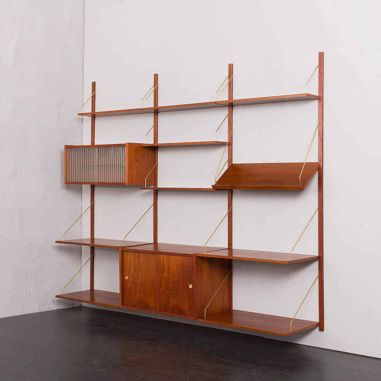 Libreria PS System di Preben Sorensen per Randers Møbelfabrik, anni '60 3