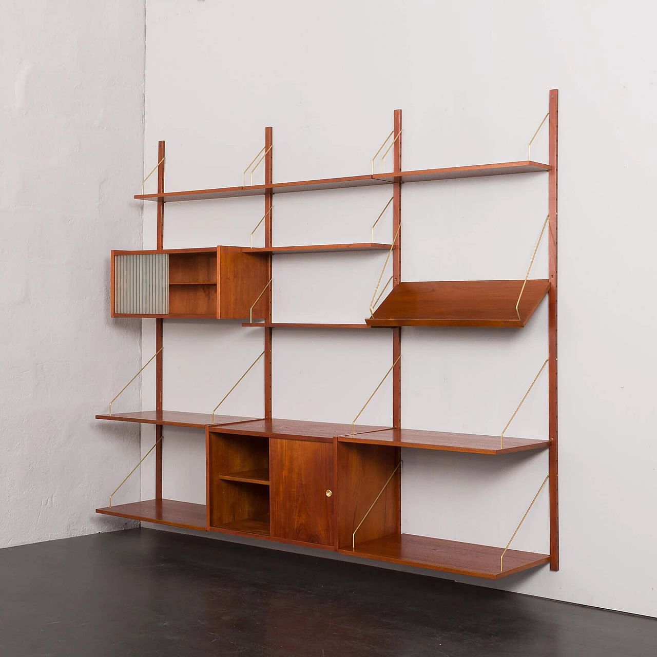 Libreria PS System di Preben Sorensen per Randers Møbelfabrik, anni '60 4