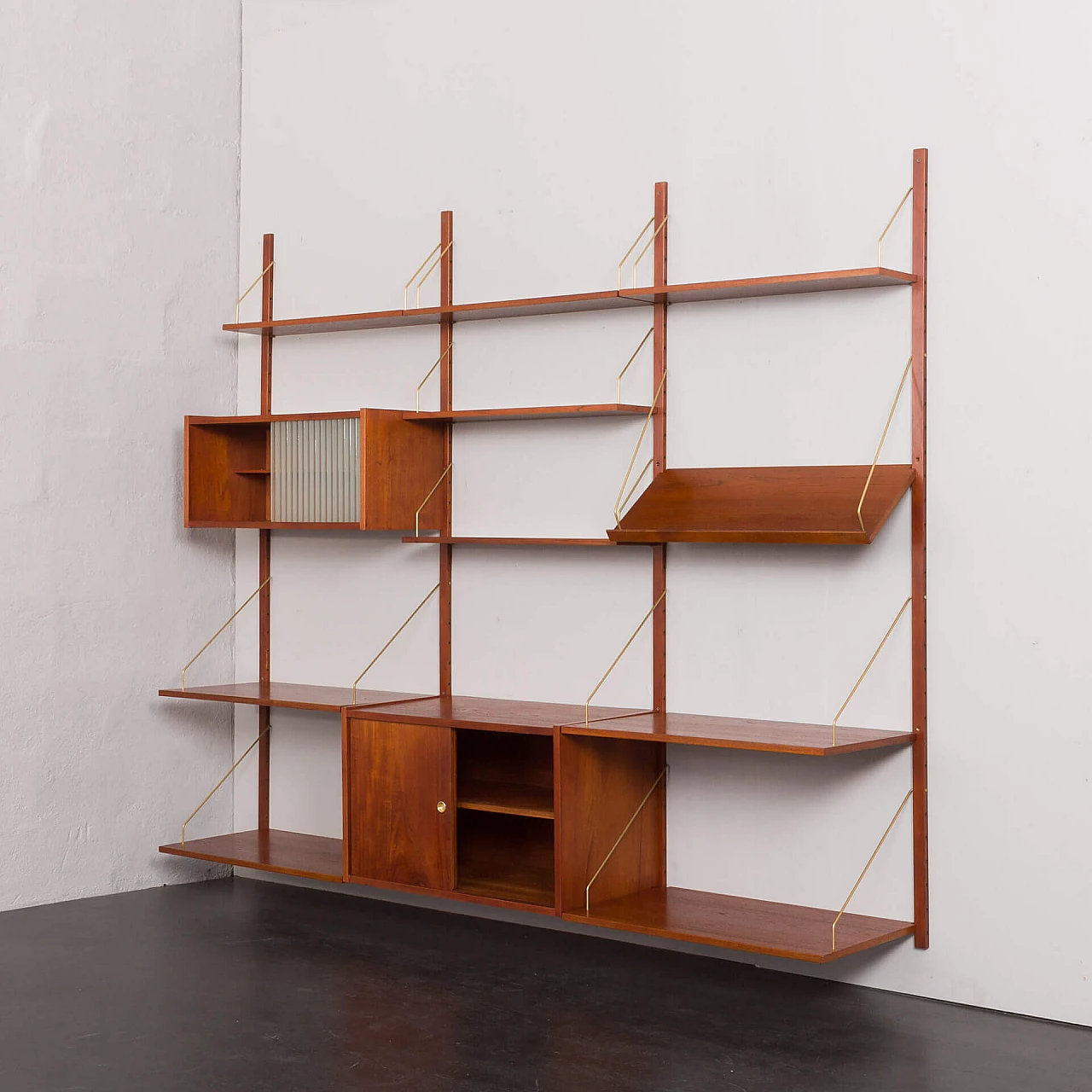 Libreria PS System di Preben Sorensen per Randers Møbelfabrik, anni '60 5