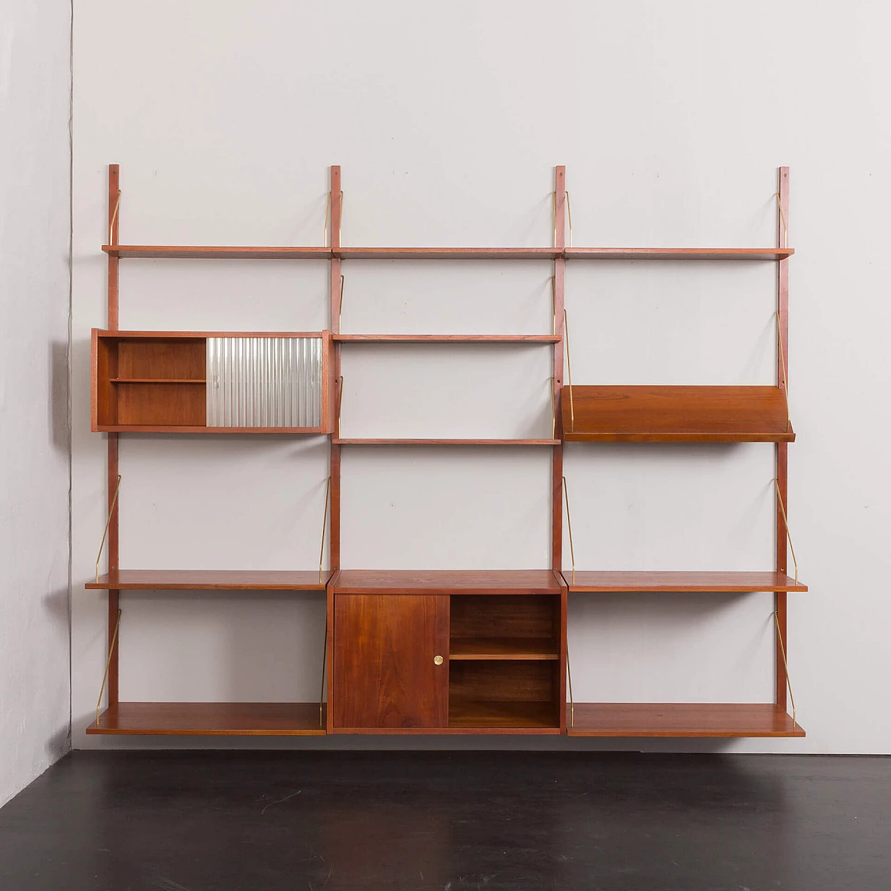 Libreria PS System di Preben Sorensen per Randers Møbelfabrik, anni '60 6