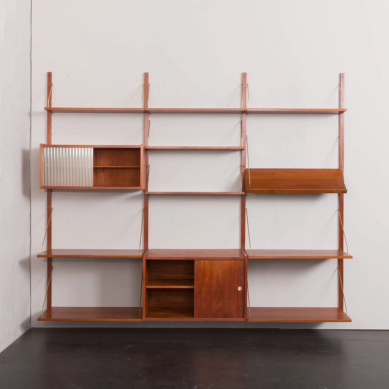 Libreria PS System di Preben Sorensen per Randers Møbelfabrik, anni '60 7