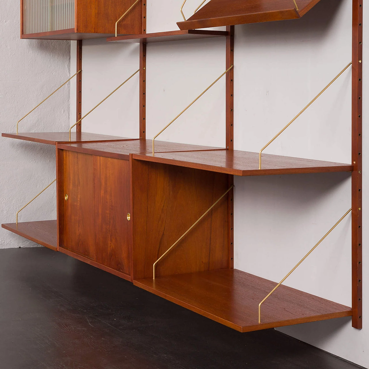 Libreria PS System di Preben Sorensen per Randers Møbelfabrik, anni '60 16