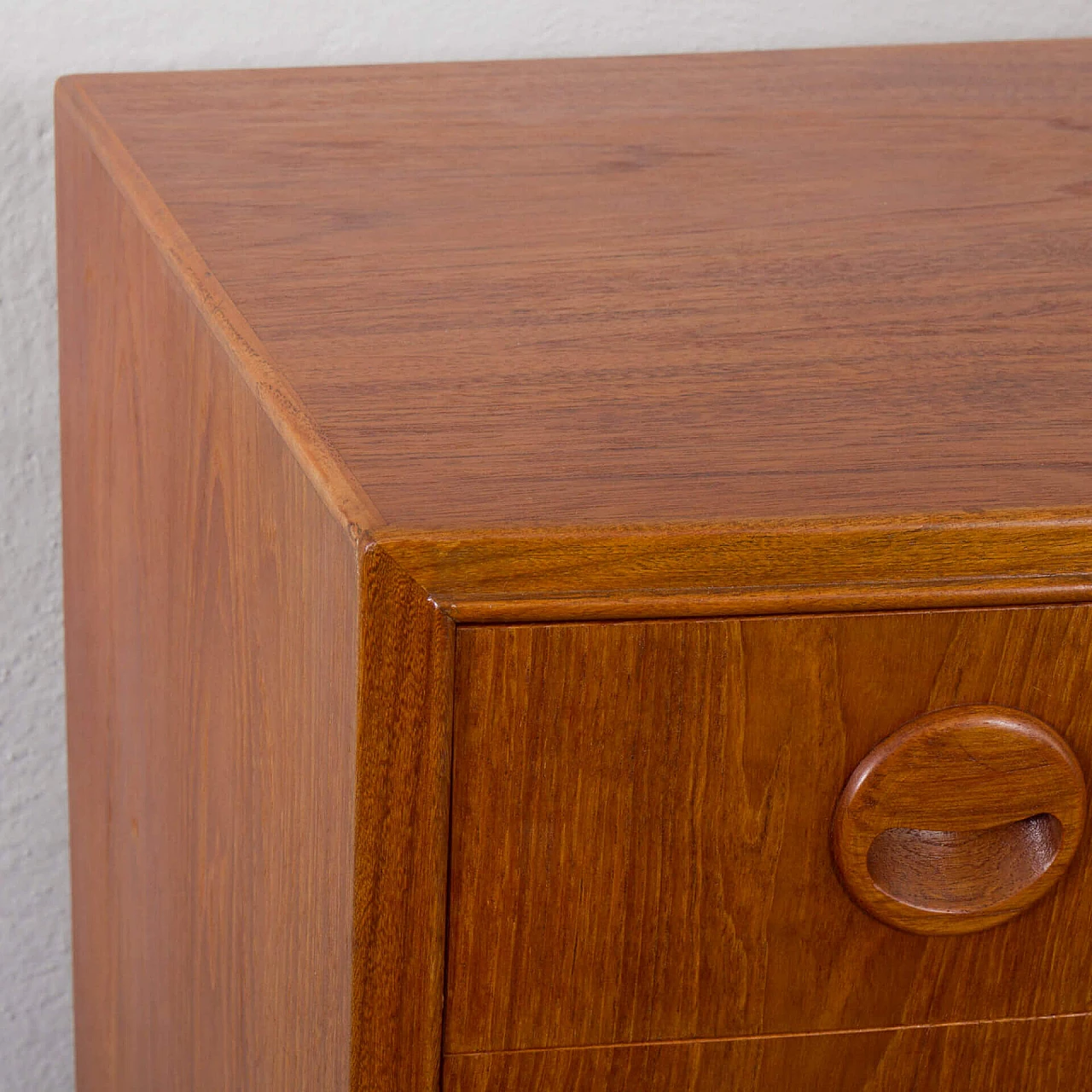 Teak chest of drawers by Kai Kristiansen, 1960s 8