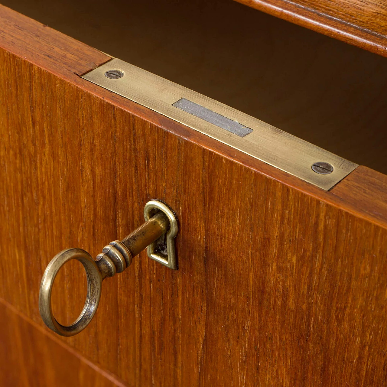 Teak chest of drawers by Kai Kristiansen, 1960s 11