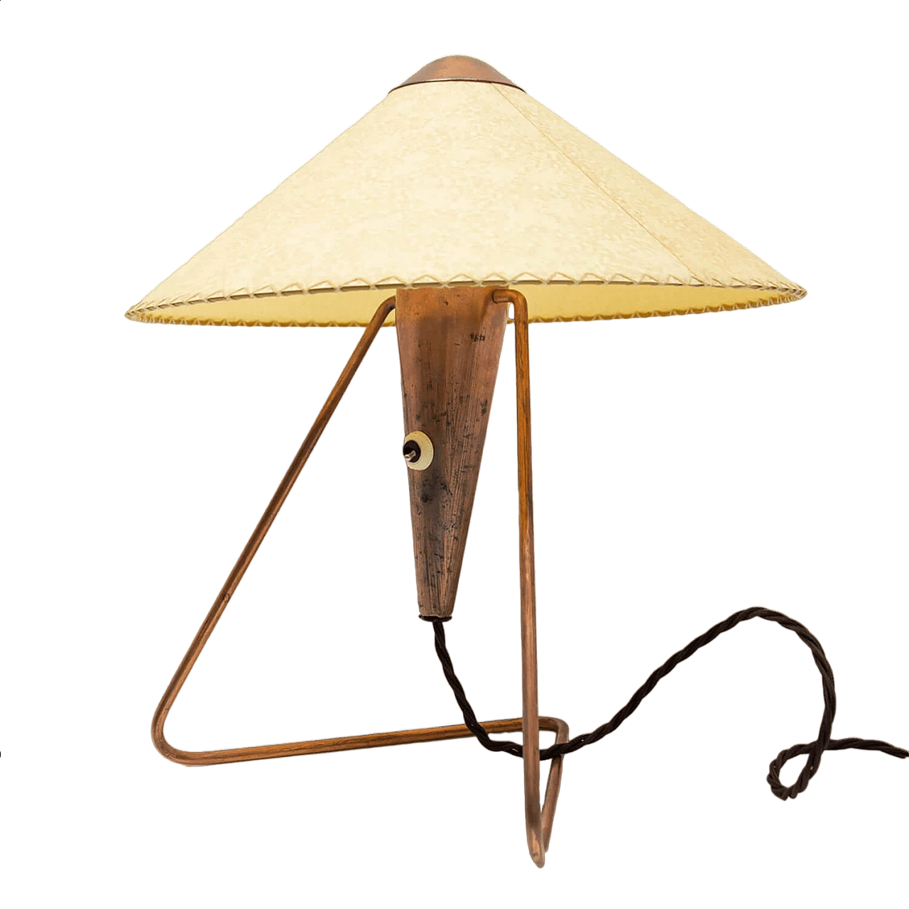 Tripod desk lamp by Helena Frantova for Okolo, 1950s 16