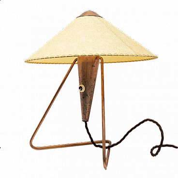 Tripod desk lamp by Helena Frantova for Okolo, 1950s