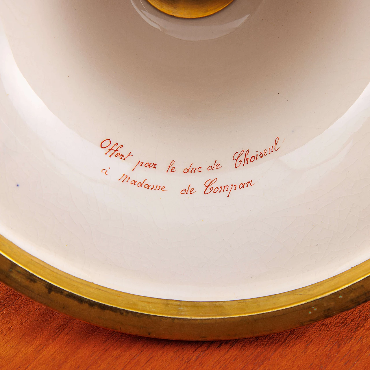 Vaso a urna in porcellana di Sèvres, metà '800 8