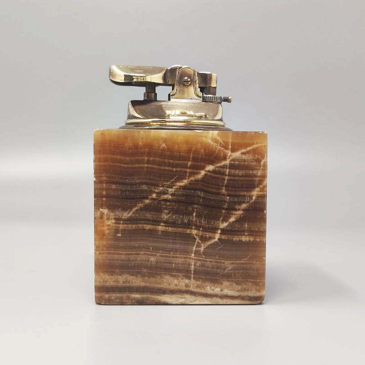 Onyx ashtray and lighter, 1970s 2