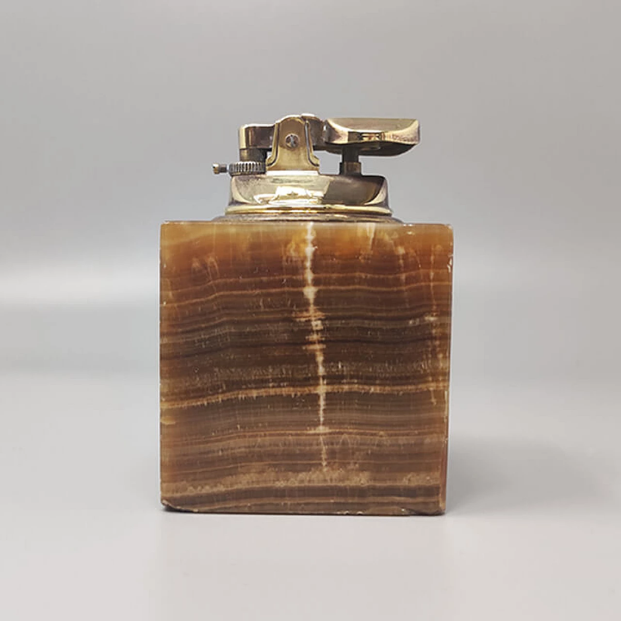 Onyx ashtray and lighter, 1970s 3