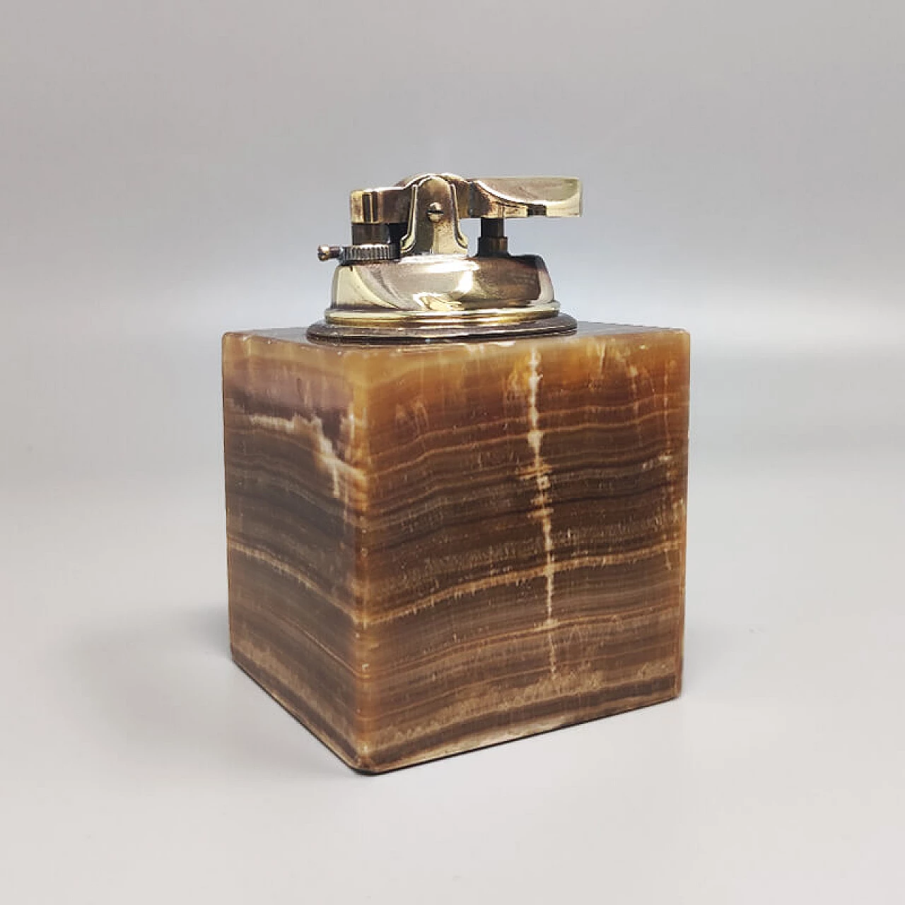 Onyx ashtray and lighter, 1970s 5