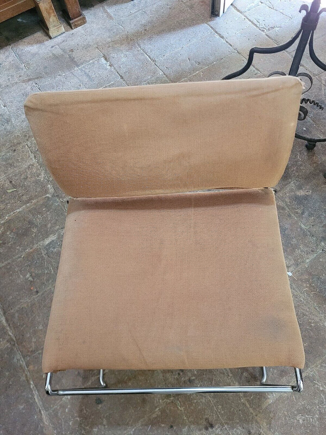 8 metal and fabric chairs by Kazuhide Takahama for Simon Gavina, 1970s 10