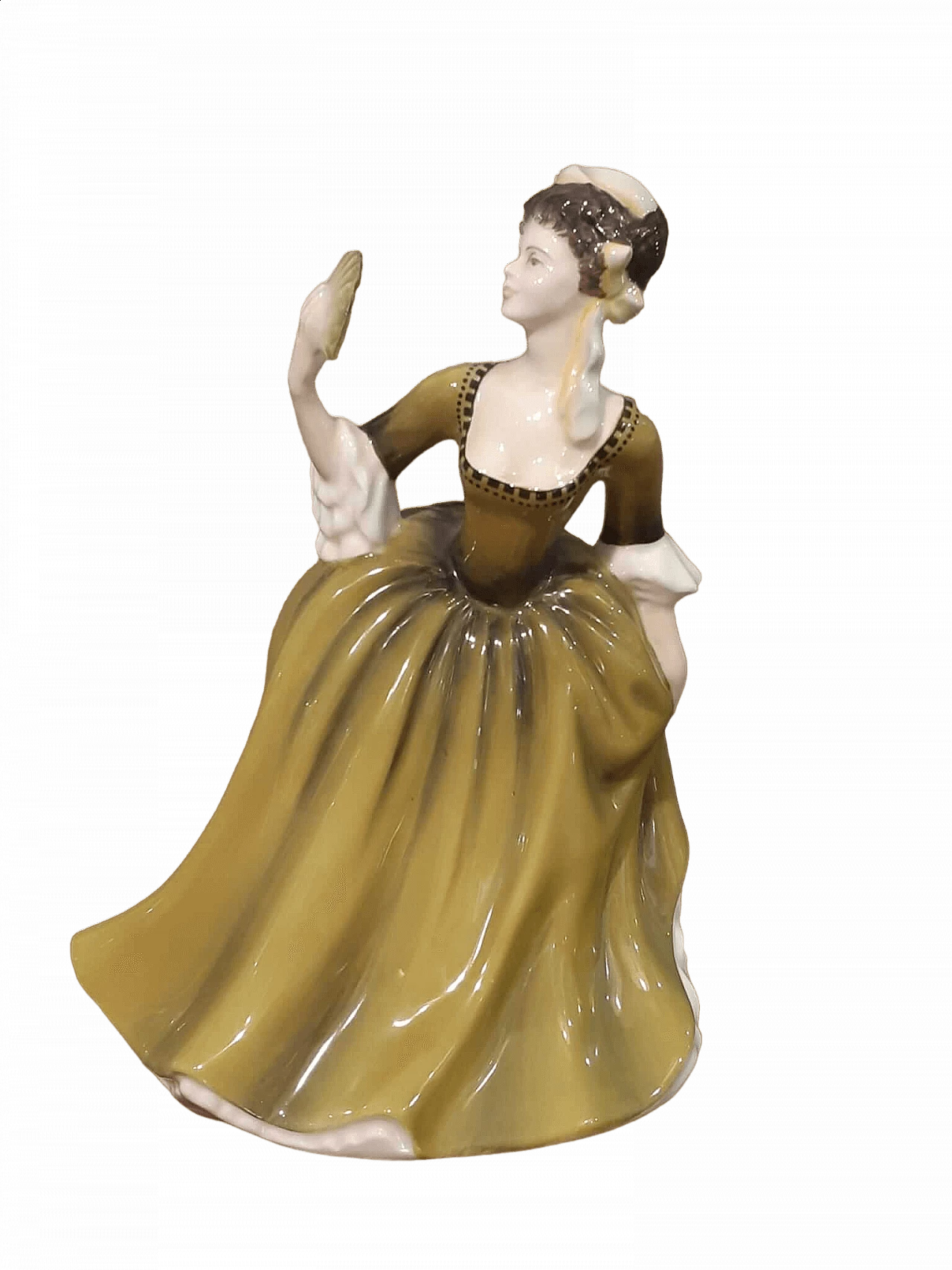 Porcelain Simone sculpture by Royal Doulton, 1970s 9