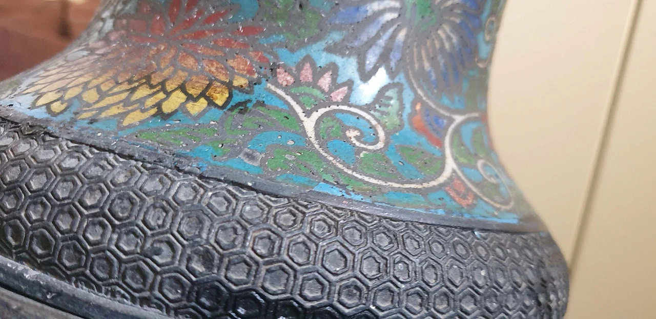 Inlaid and enamelled brass candlestick, 19th century 20