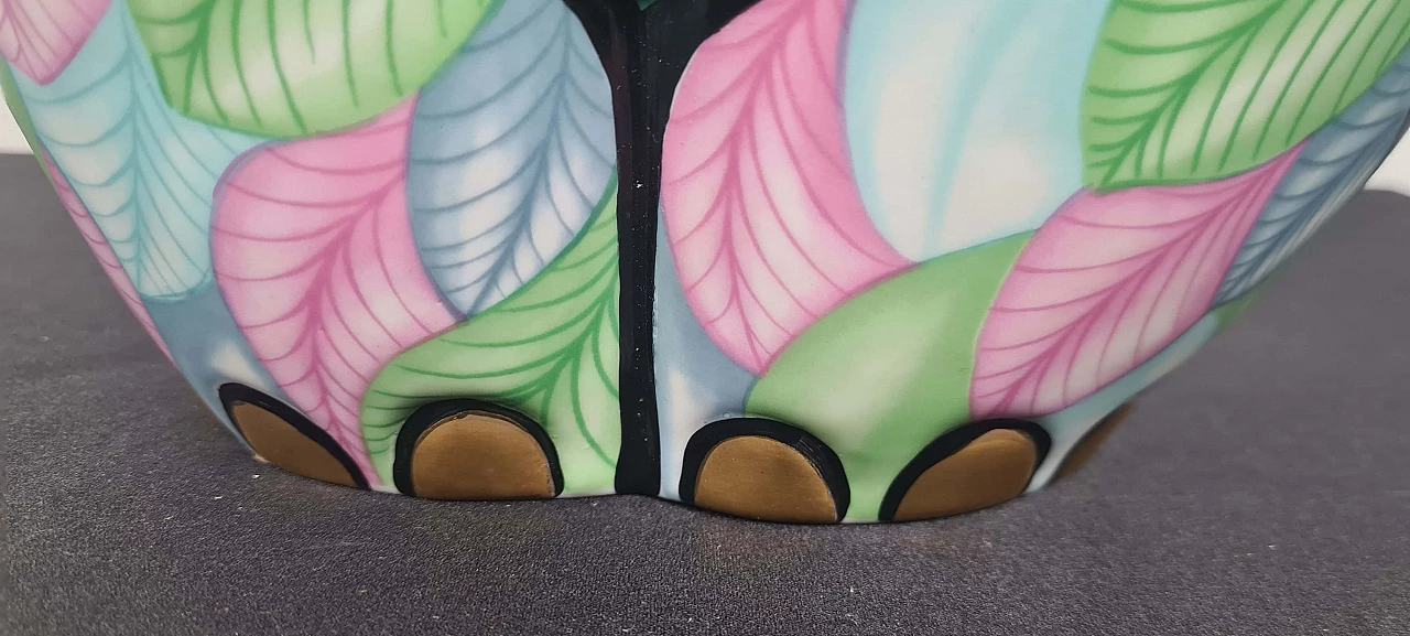 Scultura in porcellana di Elefante de Le Porcellane Firenze, anni '90 9