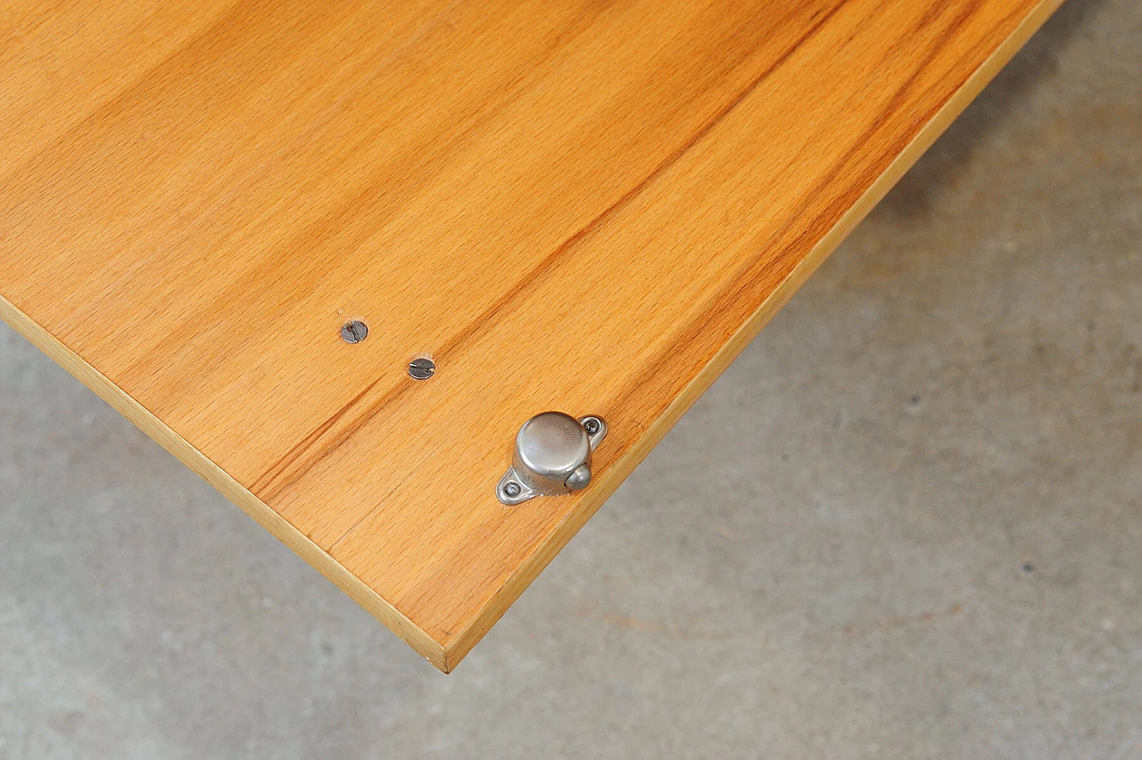 Pair of wooden bedside tables by Frantisek Mezulanik for Nový Domov, 1970s 18