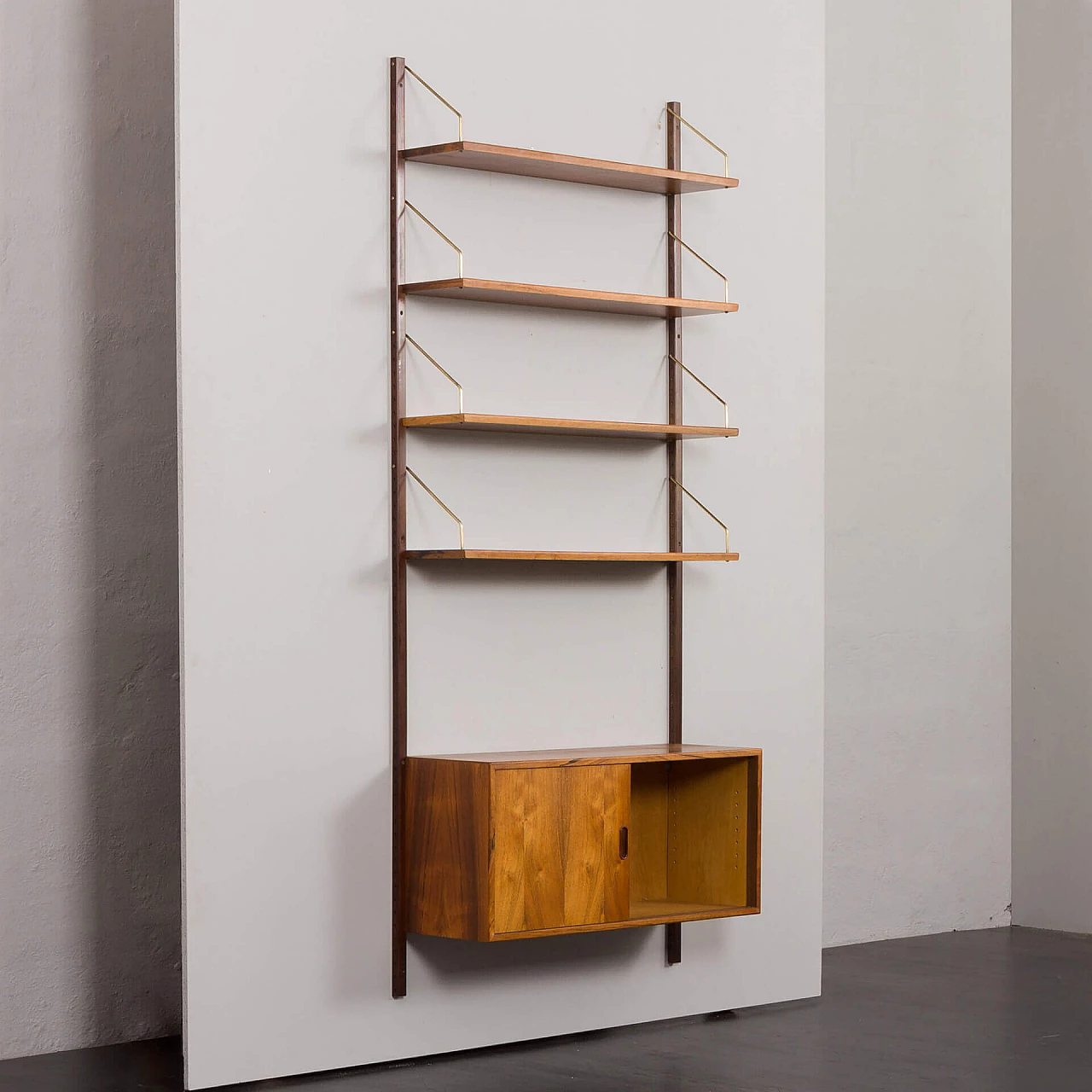 Libreria danese a parete Rio in palissandro di Thygesen e Sorensen per Hansen & Guldborg, anni '60 5