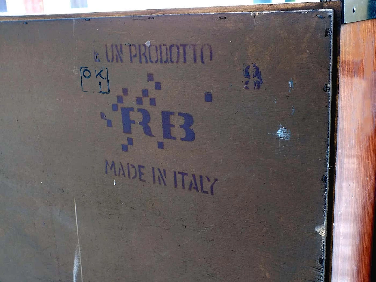 RB Italia teak bookcase, 1950s 7