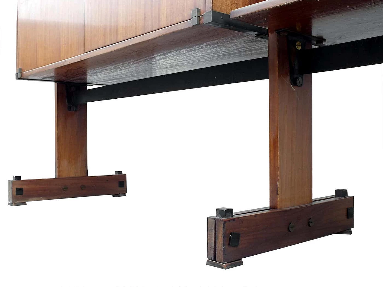 RB Italia teak bookcase, 1950s 15