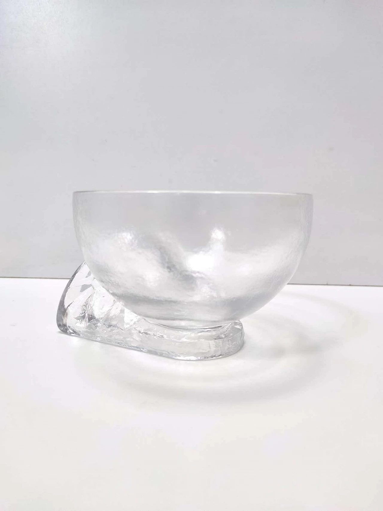 7 Crystal serving bowls by Taddei Sestini for Kristall Krisla, 1970s 9