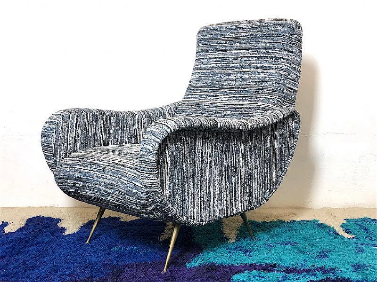 Lady armchair attributed to Marco Zanuso, 1950s 2