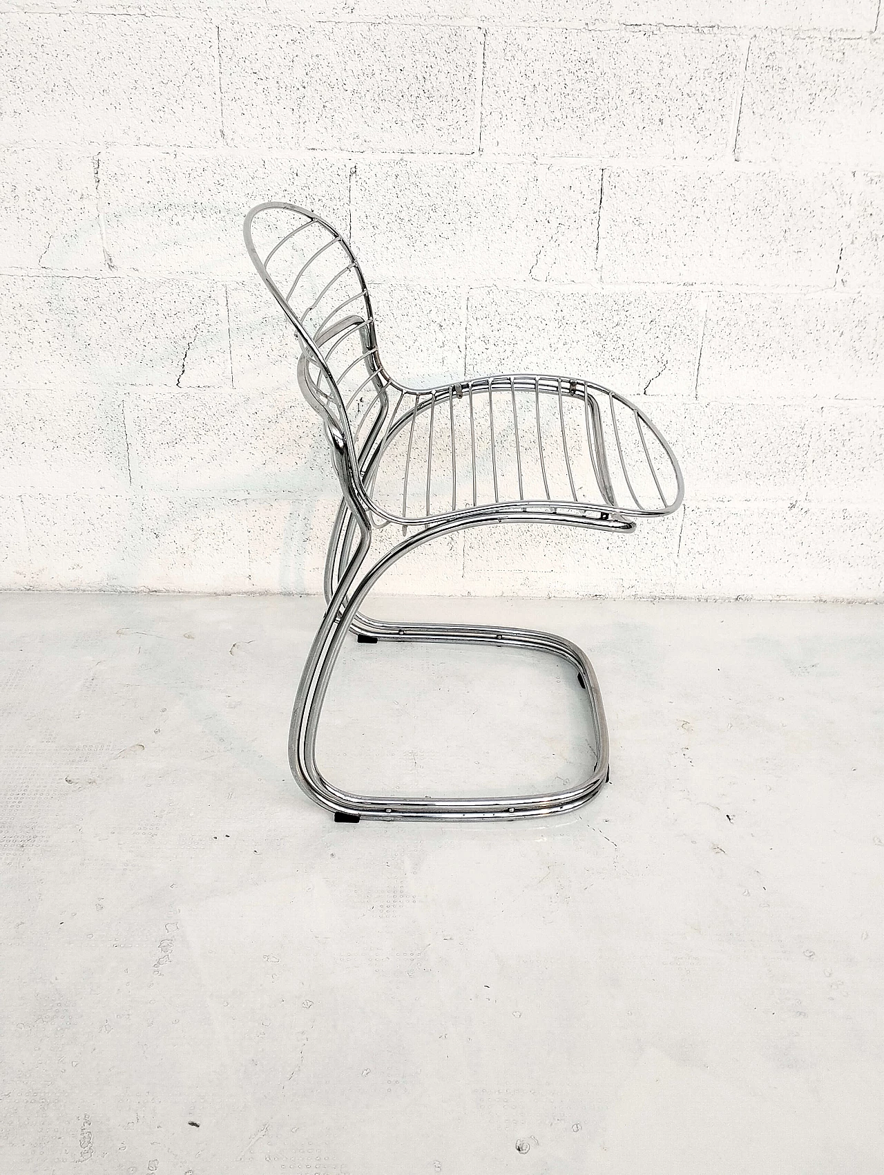 4 Sabrina chairs by Gastone Rinaldi for Rima, 1970s 16