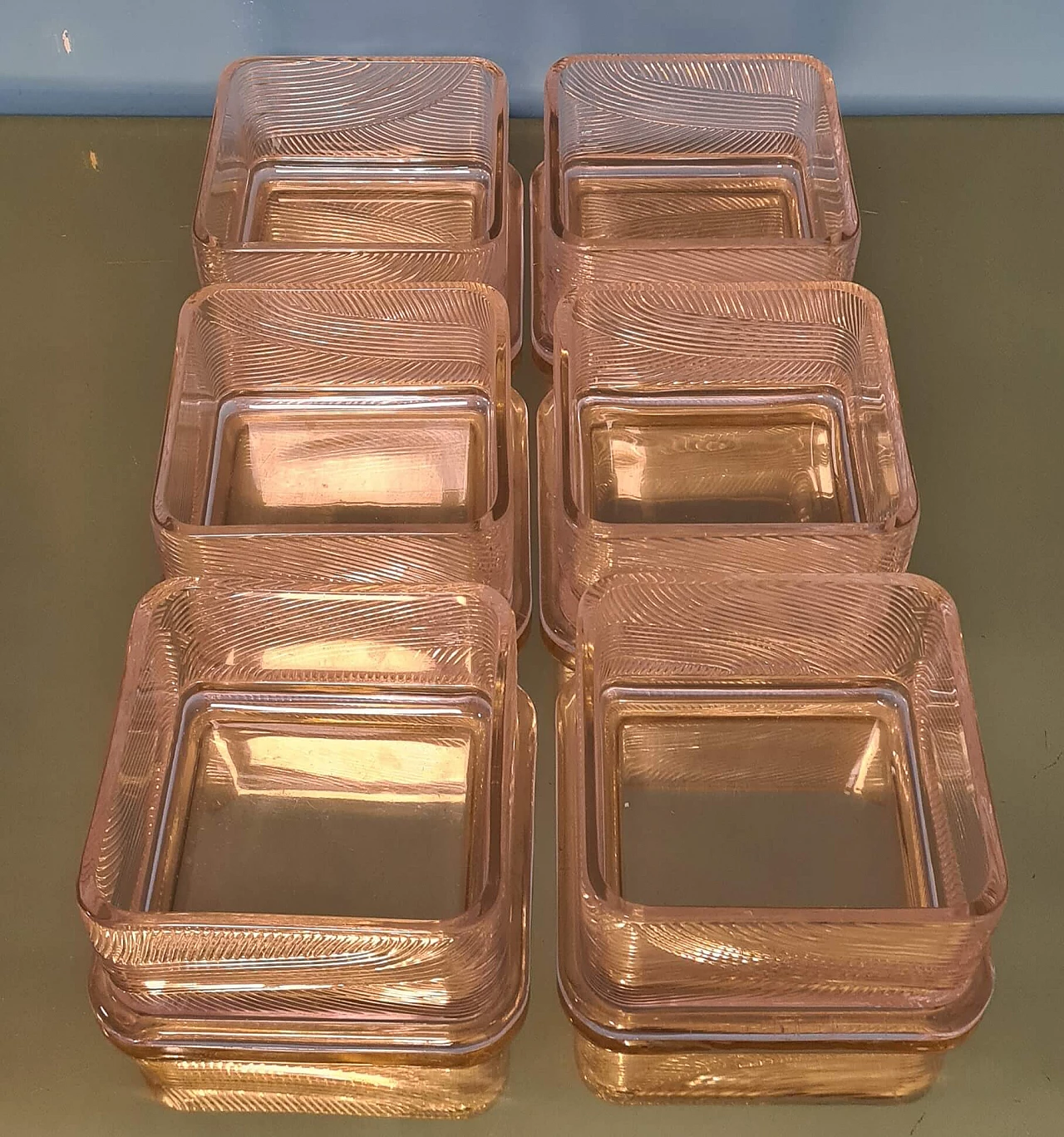 Servizio da macedonia di Sergio Asti per Arnolfo di Cambio, anni '70 7