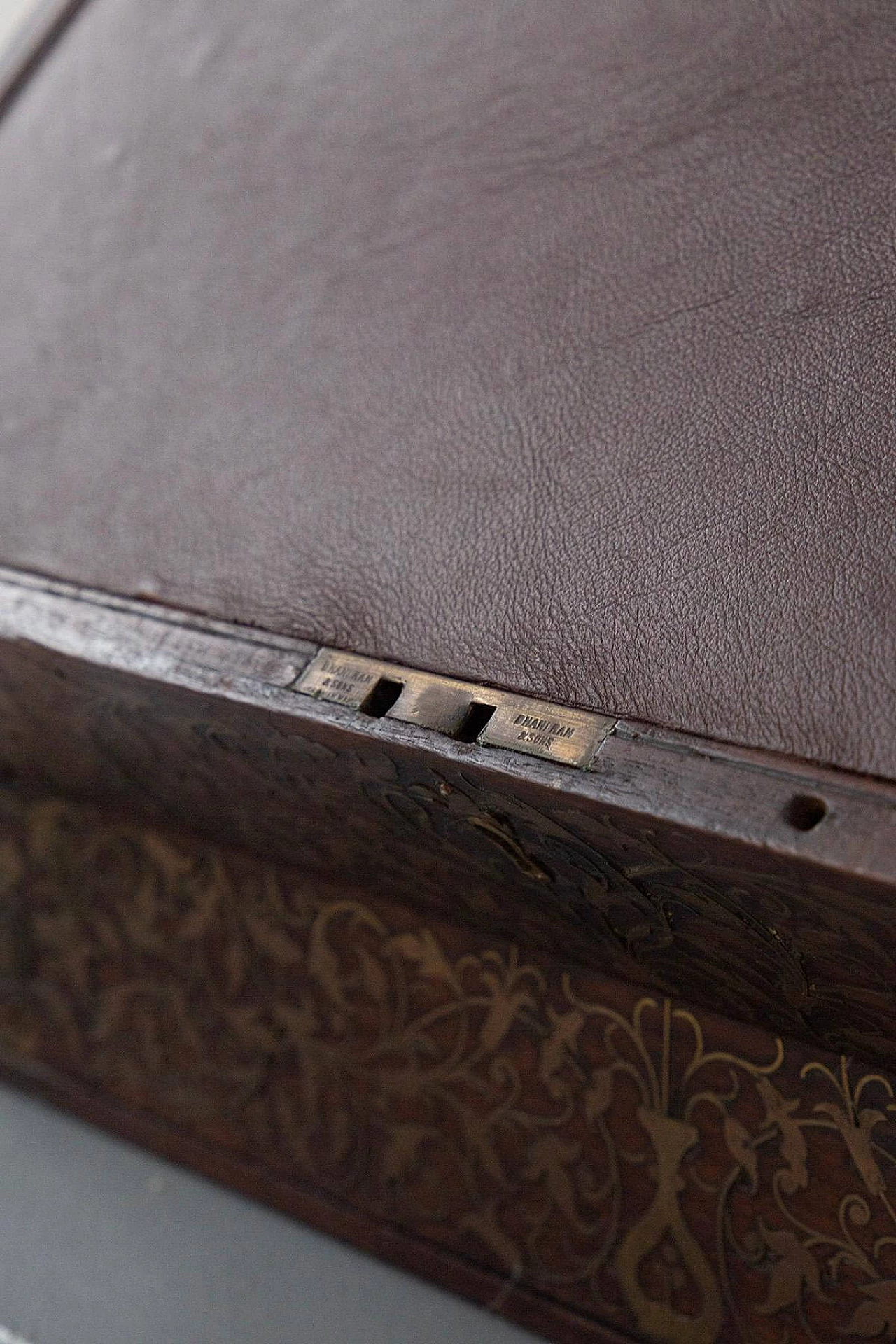 Travel writing desk that belonged to Sir Faiyaz Ali Khan, 20th century 14