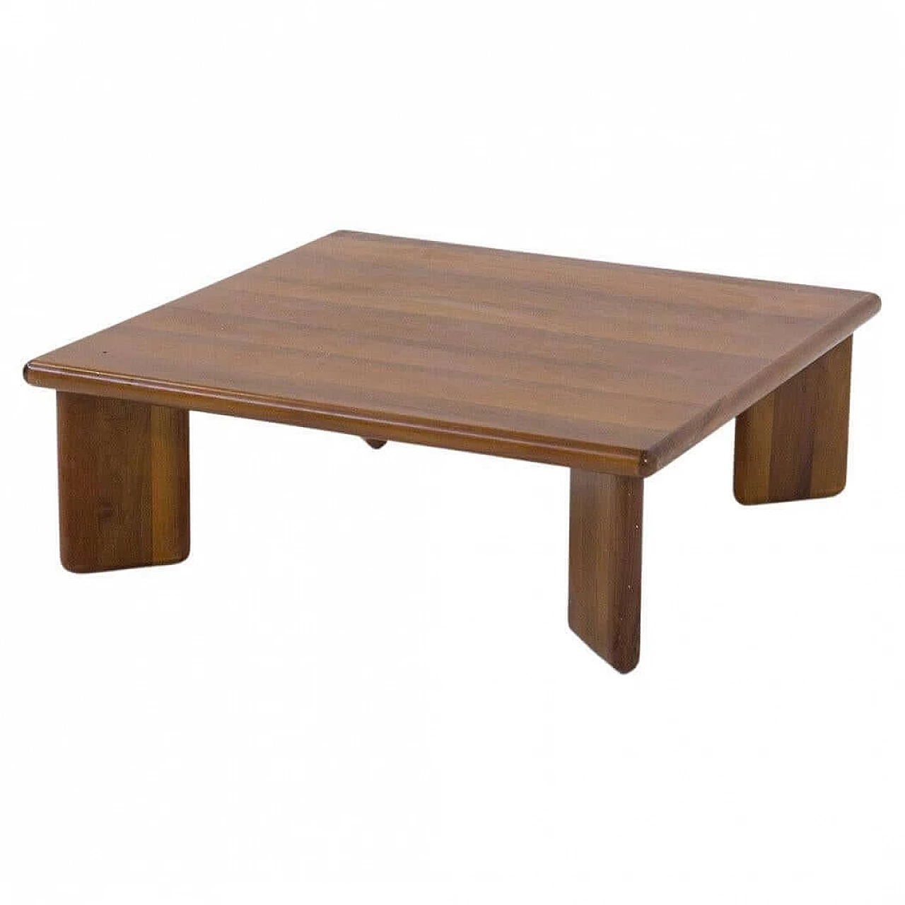 Saporro coffee table for Mobil Girgi in wood, 1970s 6