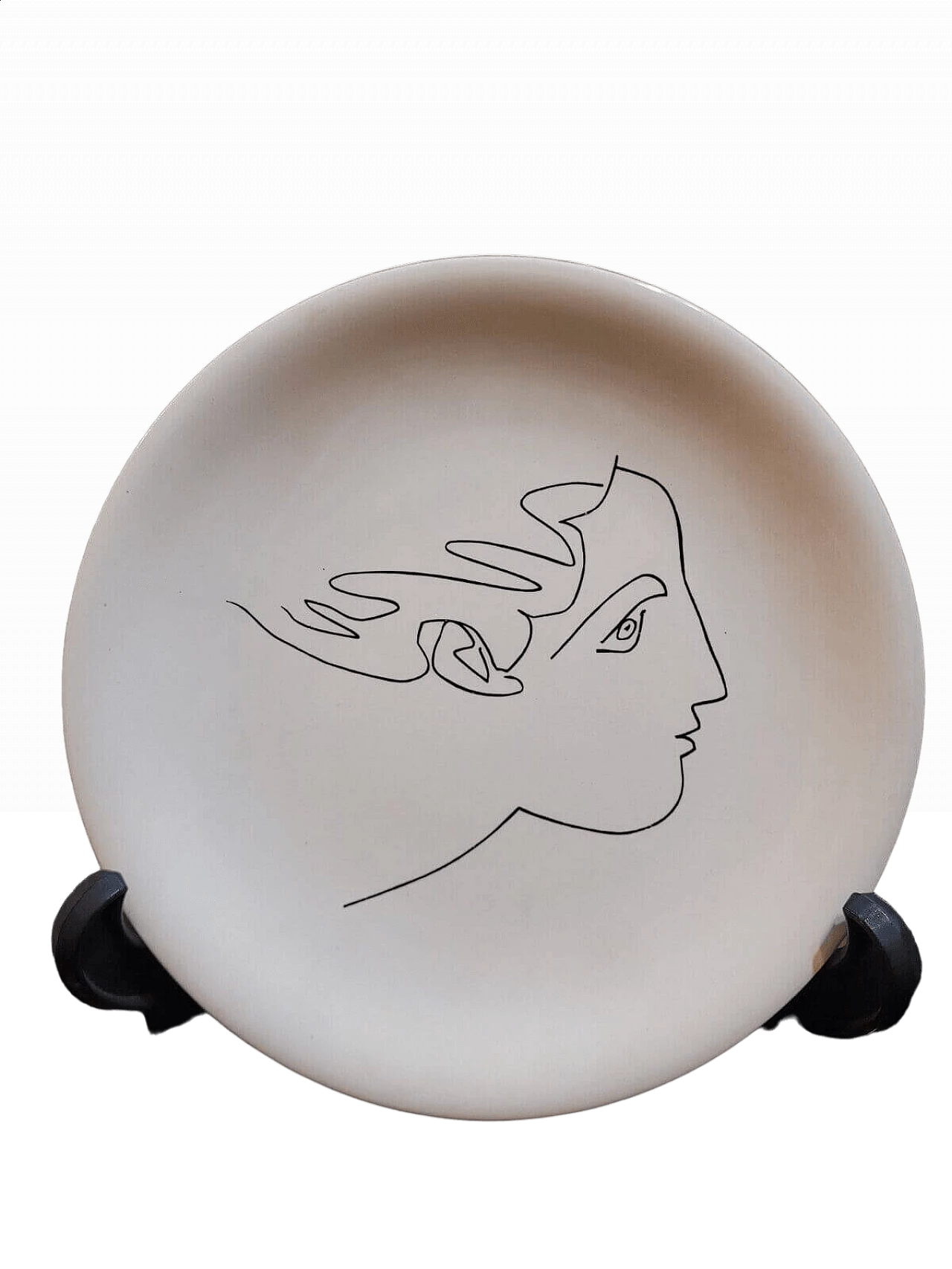 Piatto in ceramica di Pablo Picasso per per Salins Ceramic, anni '60 4