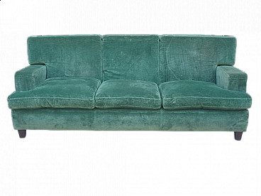 Three-seater sofa with springs and bands, 1970s