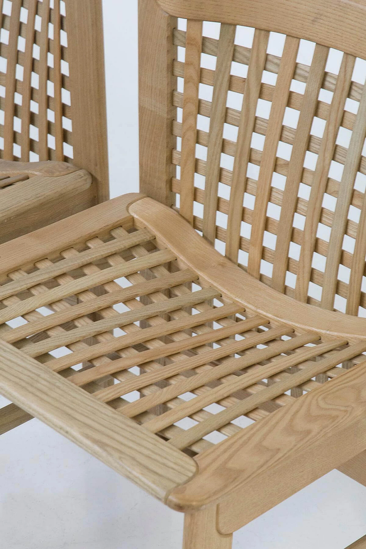 4 Transenna chairs by Ammannati and Vitelli for Pozzi & Verga, 1970s 4