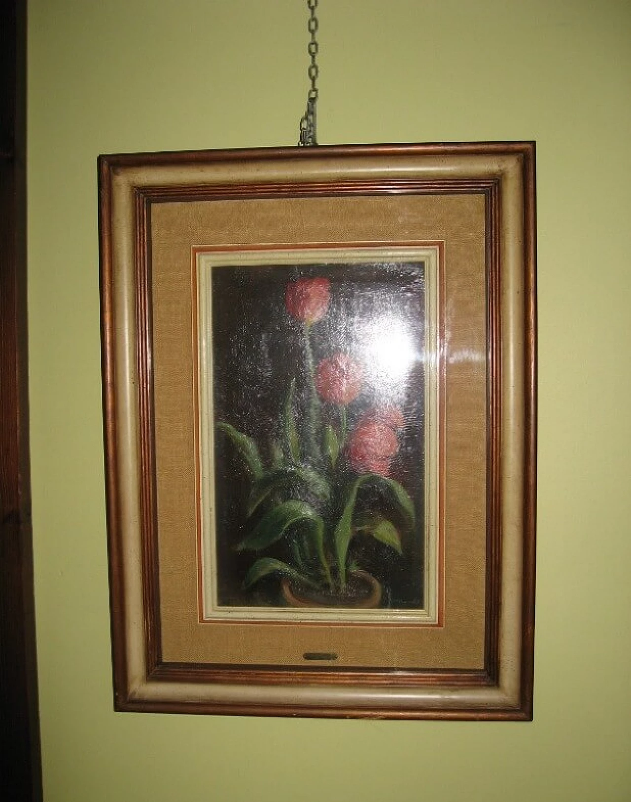 Giacomo Girmunschi, tulipani, dipinto a olio 8