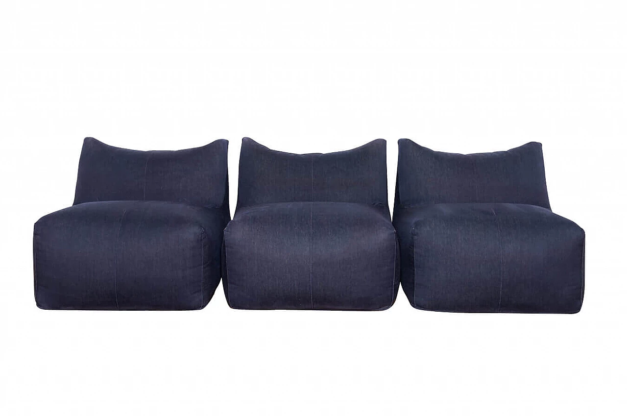 3 Le Bambole armchairs by Mario Bellini for C&B Italia, 1970s 13